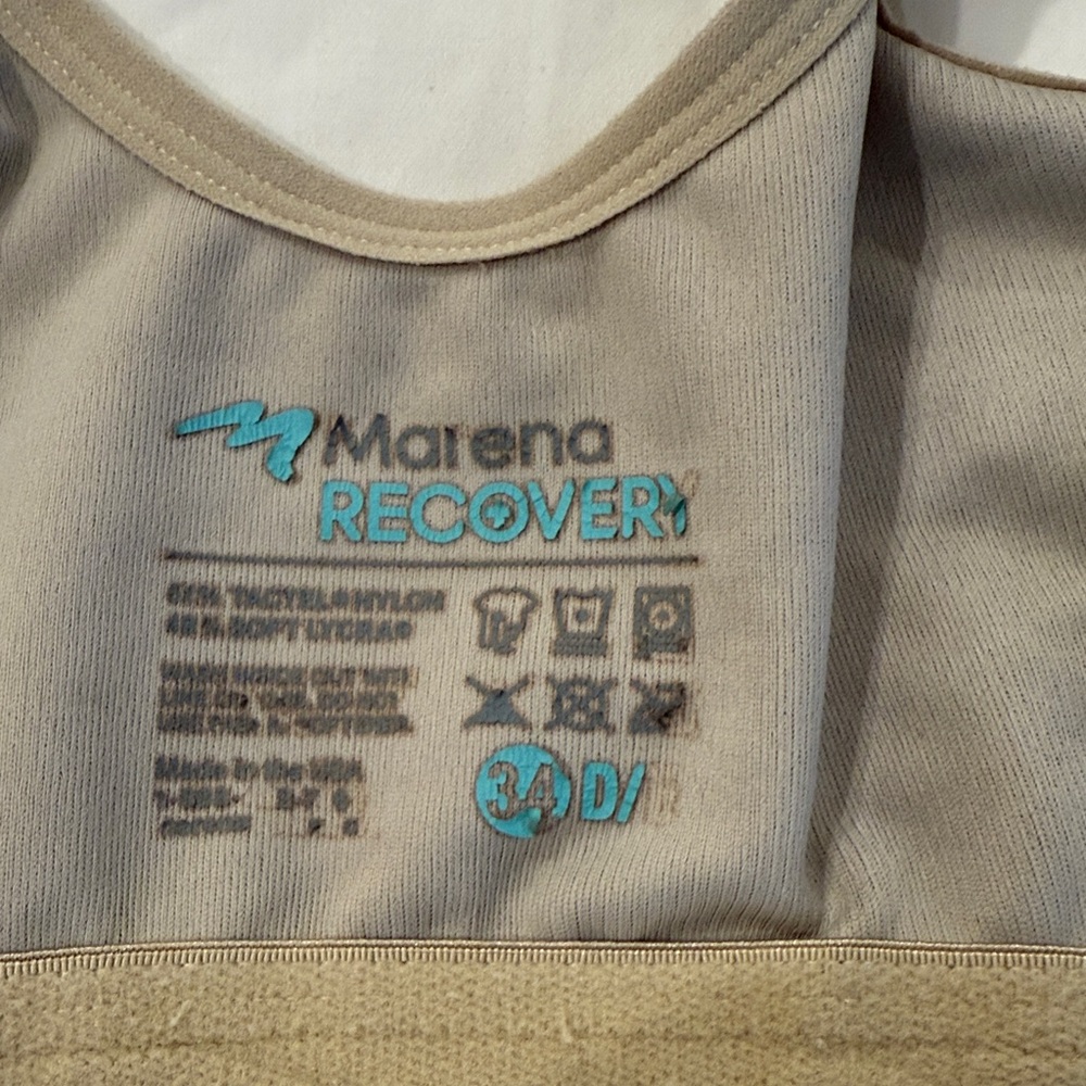 Marena Recovery Beige Bra